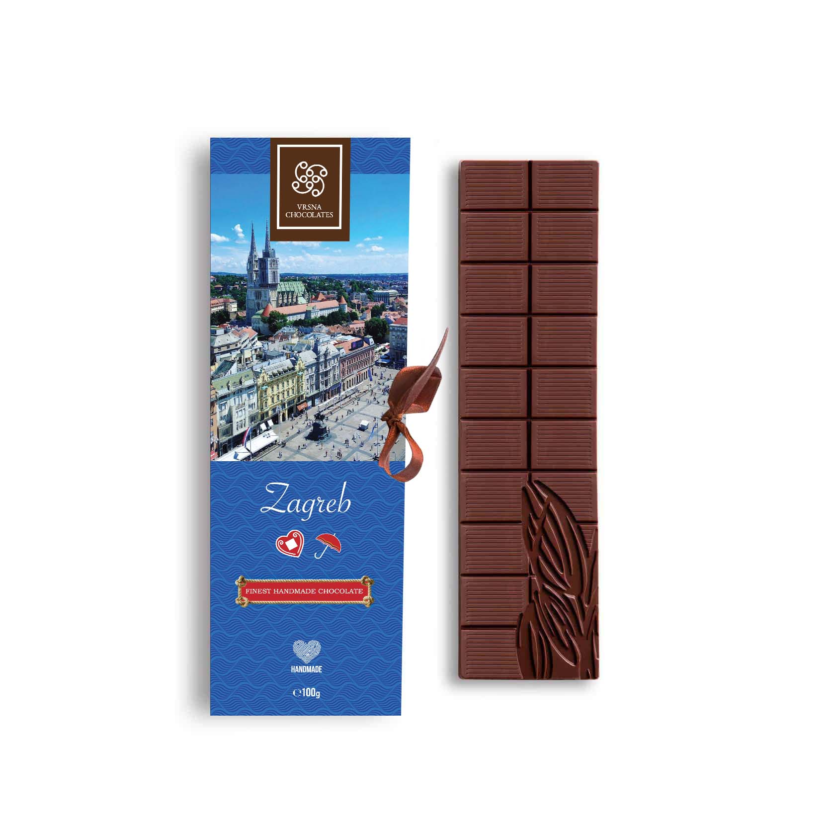 Čokolada Zagreb, 100g - Slika 2