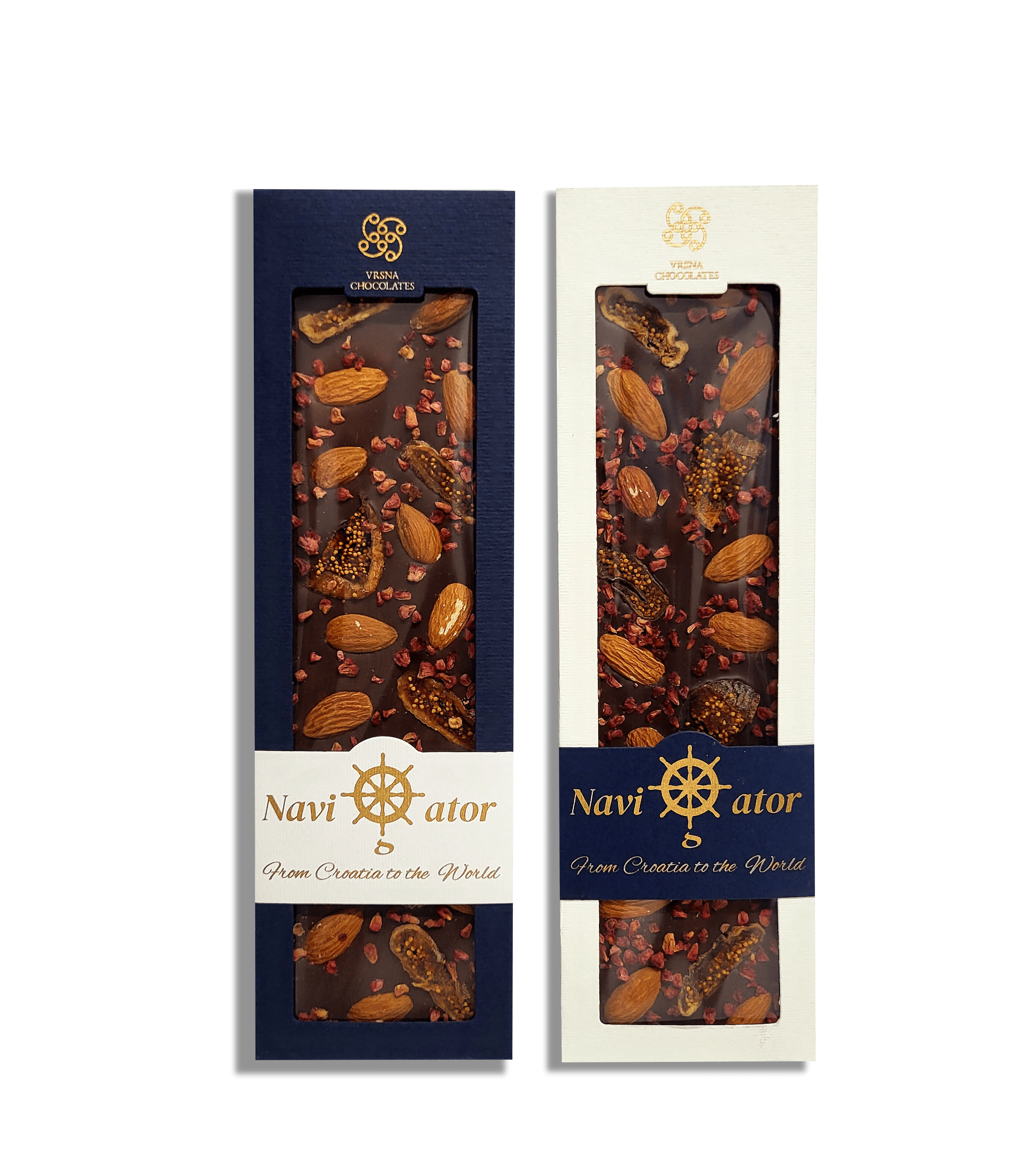 Navigator, tamna 54% - badem, smokva i malina, 120g